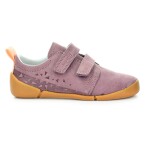 Superfit Nubuk Vento Lila/Orange celoročné nízke barefoot topánky 27 EUR