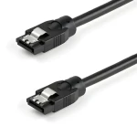 StarTech SATA čierny / Kábel / SATA 7-pin - SATA 7-pin / 0,6 m / 6 Gbit/s (SATRD60CM)