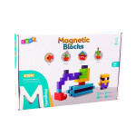 Mamido Magnetická stavebnica pre 2D a 3D konštrukcie 96 dielikov