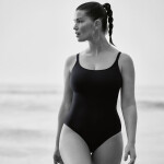 Style perfect čierne jednodielne plavky 7703 black - RosaFaia 001 black 44C