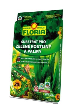 AGRO FLORIA Substrát pre zelené rastliny 20 l