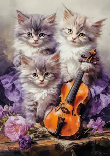 Castorland 53988 Muzikálne mačiatka