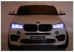 Mamido Elektrické autíčko BMW X6 M dvojmiestne XXL biele