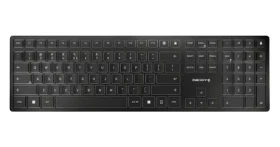 Cherry KW 9100 SLIM čierna / Klávesnica / US-ENG layout / 107 kláves / USB-C (JK-9100EU-2)