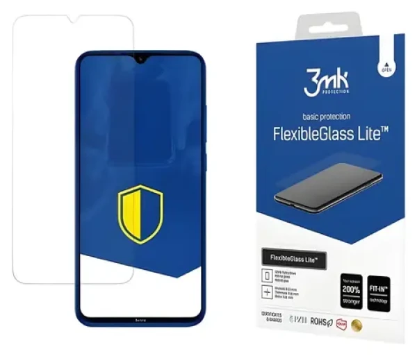 3mk FlexibleGlass Lite / Hybridné ochranné sklo / XIAOMI Redmi Note 8 / hrúbka 0,16 mm / tvrdosť 6H