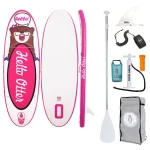 FunWater Nafukovací Paddleboard Tuxedo Sailor Detské SUP 240cm ružová / príslušenstvo / Max. zaťaženie 77kg (SUPTS08A)