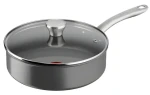 TEFAL RENEW+ C4243253 šedá / Panvica s pokrievkou / 24 cm / keramický povrch / indukcia (C4243253)