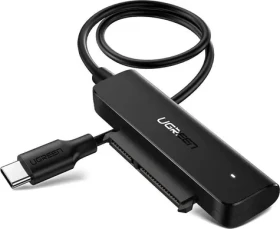 Ugreen Adaptér USB-C 3.0 (M) - 2.5 SATA III 0.5 m čierna (70610)