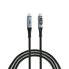 Verbatim Sync Charge čierna / Kábel USB-C / 100 W / 120 cm / LED displej