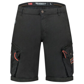Geografické Nórsko Parento DB 317 M Šortky SY1692H/GN-Black 2XL