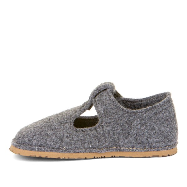 Chlapčenské barefoot papuče FLEXY WOOLY Gray; Froddo; G1700378-2 - 24