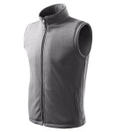 Next fleecová vesta unisex steel grey XL