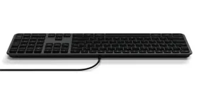 Satechi Slim LX3 Space Black / Drôtová klávesnica (ST-KULX3C-EN)