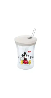 NUK hrnček Magic Cup s viečkom 230ml / biela (10255023)