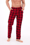 Pánske pyžamové nohavice Cornette 691/60 3XL-5XL Červená 3xl