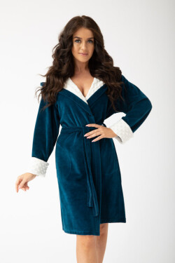 Dámsky župan FR-152 - DOROTA námořní 2XL