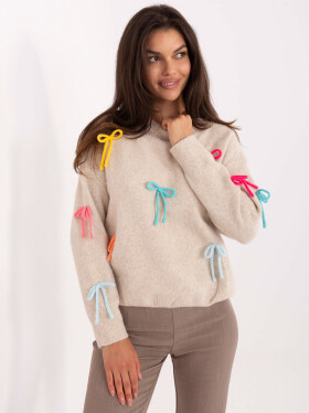 Jumper PM SW SC82.41 svetlo béžový jedna velikost