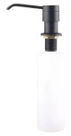 Pyramis DP-01 Volcano čierna / Dávkovač mydla / 300 ml / voľne stojaci (028102701)