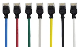 Mercodan patch kábel CAT6a SLIM UTP 0,25 m (371926002) / Sieťový kábel / RJ-45 (371926002)