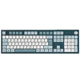 Montech MKey Freedom modrá / herná klávesnica / mechanická / spínače GateronG Pro 2.0 Red / drôtová / DE (MK105FR ISO GE)