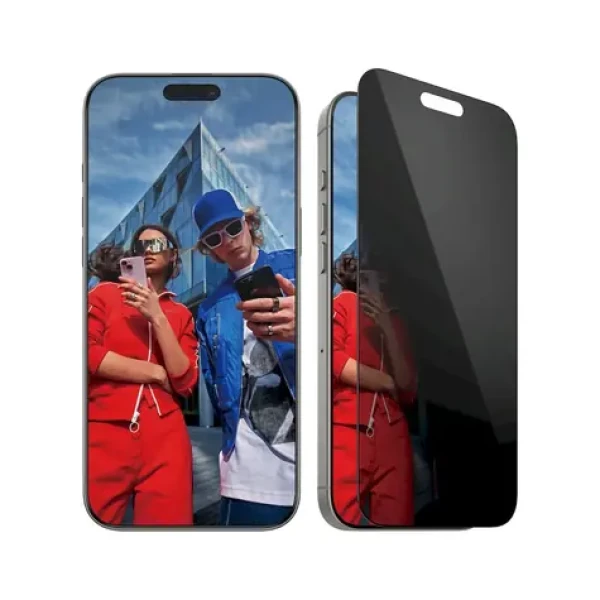 PanzerGlass Tvrdené sklo UWF Privacy s aplikátorom pre Apple iPhone 16 Pro Max čierna (P2864)