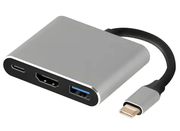 Tracer A-1 / Adaptér / USB-C / HDMI 4K / USB 3.0 / PD 100W (TRAPOD46847)