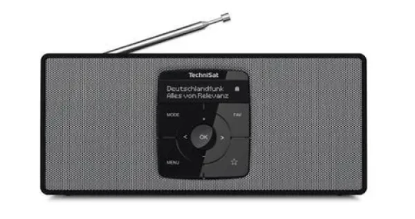 TechniSat DigitRadio 2 S čierno-biela / Digitálny rádioprijímač (0002/3911)