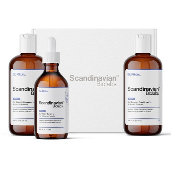Hair Growth Routine pre ženy (šampón, kondicionér, sérum) 2x250 ml 1x100 ml