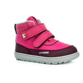 Be Lenka Zippu Berry & Grey zimné barefoot topánky 26 EUR