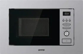 Gorenje BM201AG1X nerez / Mikrovlnná rúra / vstavaná / gril / 800 W / 20 l (BM201AG1X)