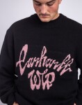 Carhartt WIP Chedda Sweater Black/Glassy Pink M