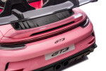 Mamido Mamido Elektrické autíčko Porsche 911 GT3 XXL + MP4 | 24V14Ah | 4x200W | Pre 2 deti | ružové