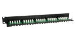 Equip 25 portov Cat3 / Patch panel / RJ-45 / UTP / ISDN / 1U / 19" (125298)