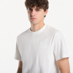 Tričko Lacoste Crewneck T-Shirt Flour L