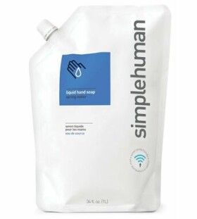 Simplehuman Hydratačné tekuté mydlo – 1 l náhradná náplň s vôňou spring water (CT1021)