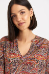 Blúzka Greenpoint TOP704W22PSL01 Paisley Pattern 01 36