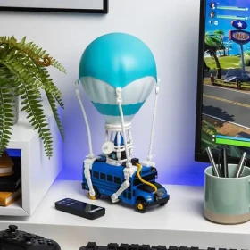 Paladone Fortnite Battle Bus svetlo / Stolná RGB lampa / diaľkové ovládanie / USB (PP14504FOEPM)