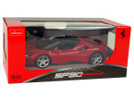 Elektrické autíčko R/C Ferrari SF90 1:14 Rastar v červenej farbe