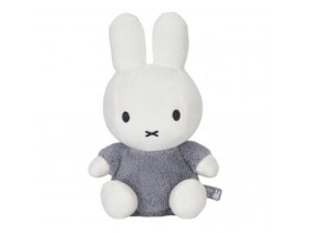 Little Dutch Králiček Miffy Fluffy Blue 25 cm