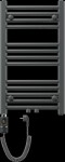 MEXEN/S - Ares radiátor + vykurovacia tyč 700 x 400 mm, 300 W, antracit W102-0700-400-2300-66
