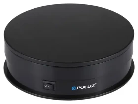 Puluz PU3048B / Otočný stojan na fotenie / 360° / Micro USB / priemer 15 cm / nosnosť 15 kg (PU3048B)