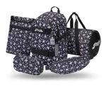BAAGL SET 5 Skate Kuromi Black / Školský set / batoh, peračník, športová taška, ľadvinka, obal na notebook / GRS