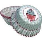 Košíčky na muffiny motiv cupcake modré (50 ks) - Alvarak - Alvarak