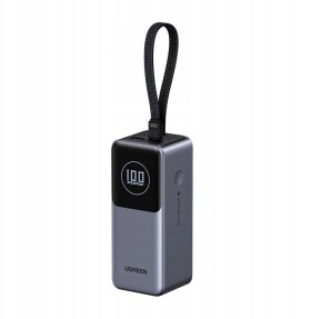 Ugreen Powerbank UGREEN PB723 20000mAh USB-A, 2xUSB-C 130W Sivý