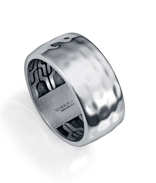 Viceroy Moderný pánsky prsteň z ocele Beat 14215A02 65 mm