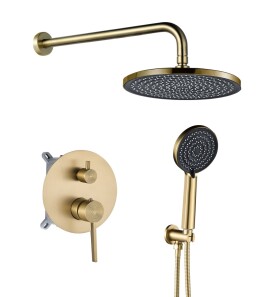 REA - Podomietková sprchová sada Foster Brush Gold + BOX REA-P6441