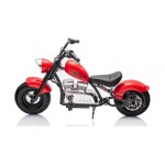 Mamido Detská elektrická motorka Chopper Warrior 36V červená