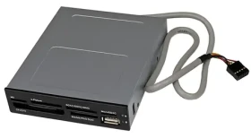 StarTech čítačka pamäťových kariet do 3,5" pozícia čierna / Čítačka pamäťových kariet / Interná / USB 2.0 (35FCREADBK3)