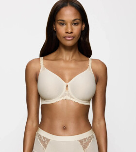 Dámska podprsenka Wild Azalea Florale W01 - BROWN - light beige 00RB - TRIUMPH BROWN 85D