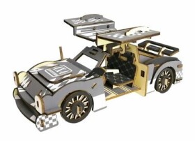 Woodcraft Drevené 3D puzzle Športové auto